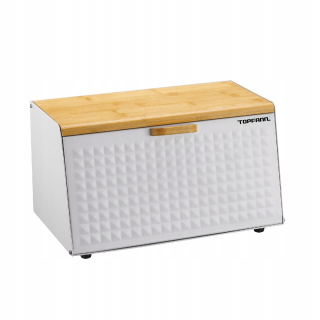 Single -kus Breadpack Topfann White Metal