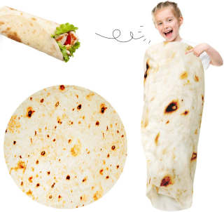Prikrývka na posteľ - Veľká prikrývka burrito burrito Bedspread 150 cm