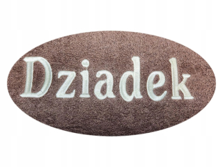 Veľký uterák s vaším menom výšivok 70x140 darček