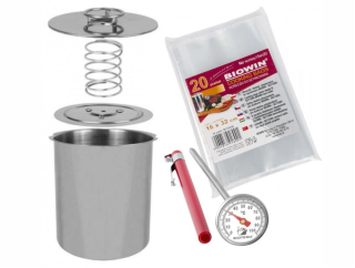 Tlakový hrniec - Big biovína šunka 3 kg + sáčkov + teplomer!