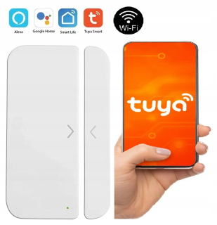 Smart home senzor - Senzor otvárania okenných dverí WIFI TUYA Smart Home