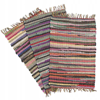 Kúpelňová predložka - Plochý koberec boho strašidelný mix 90x60