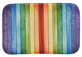Koberce v kúpeľni 60x40 Dúha