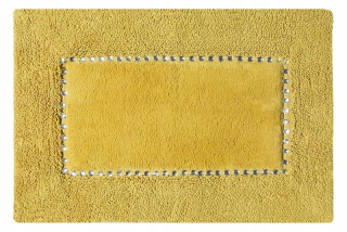 Kúpelňová predložka - Koberec v kúpeľni 75x150 cm horčica