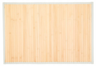 Kúpelňová predložka - Kúpeľňa koberce bambusová rohož 50x75 kúpeľňa