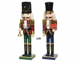 Luskáčik drevený figurín 50 cm vzory