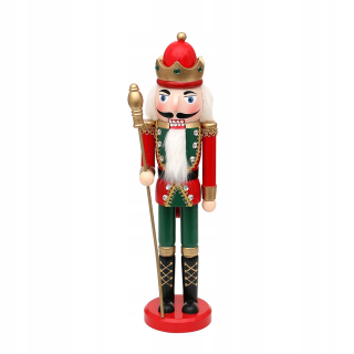 Vianočná postavička, dekorácia - Luskáčik. Kolekcia figúrka 32 cm 4