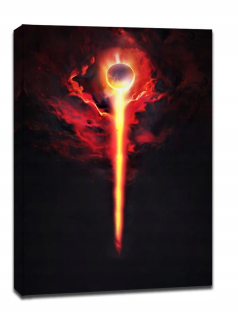 Dark Souls - Temná značka - obrázok na plátne