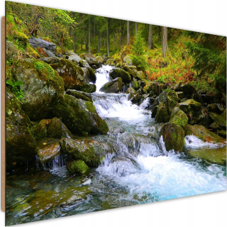Deco Panel Mountain Stream 120x80