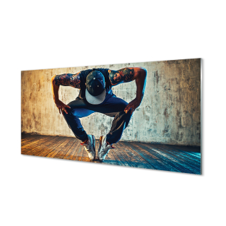 Obraz na plátne.Hip-hop muž 140x70 cm