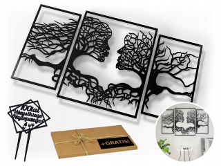Dekorácie steny otvorené panel 3D obrázok Láska
