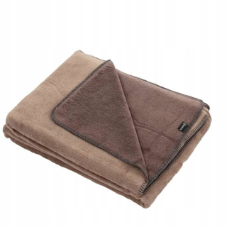 Prikrývka na posteľ - Dekoria prikrývka akryl 200 x 150 cm odtiene hnedej