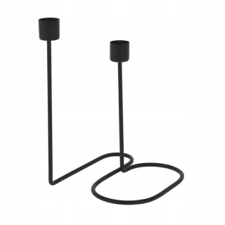 Svietník na stôl - Domov a styling svietniky 19 cm 2 sviečky
