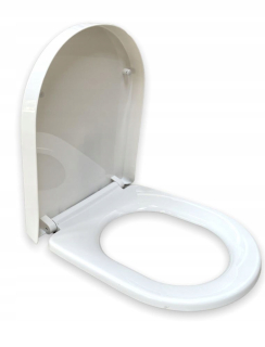 WC doska - Pevná toaletná doska. Flapingová klapka pre Irydu