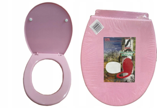 WC doska - Ružová záchod