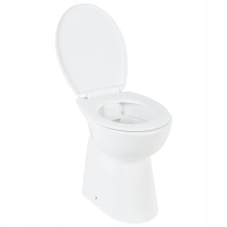 WC doska - Vidaxl biela toaleta