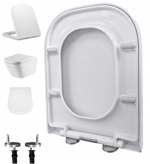 WC doska - Pomalé -ukladanie toalety