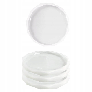 Detail 4Pack Coaster Resin odlievacie formy, živica