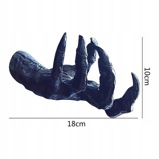 Vešiak - Devil's Claw Devil's Eye Witch's Resin Resin