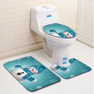 Kúpelňová predložka - DL1007 Zeegle Flower Partner Bath Rat Set Set Set
