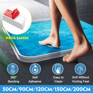 Dĺžka 200 cm 2 m silikónová vodná zástrčka pre kúpeľňu