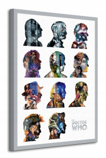 Doctor Who lekári obrázok na plátne 60x80 cm