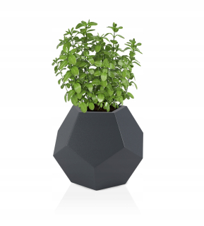 Hrniec 53 x 62 cm čierny plast