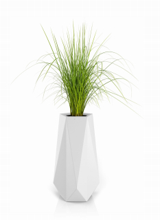 Hrniec 75 x 41 cm šedý plast