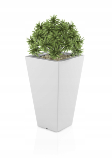 Hrniec 70 x 41 cm biely plast