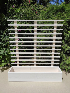 Stojan na kvety - Pergola kvetináč kvetina kockovaný