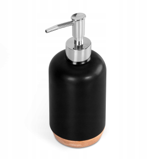 Dávkovač mydla - Dávkovač kúpeľne Jupiter Black 0,38 L