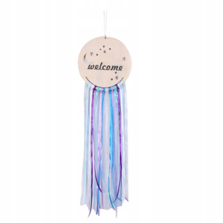 Lampáš, svietník - Dream Catcher Závesný dekoratívne modré