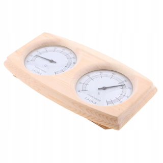 Drevený hygrother hygometer herometra sauny