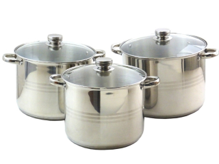 Hrniec, kastrol - Veľké hrnce Gastro sadu hrncov hrniec 1522
