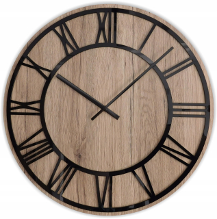 Hodiny - Large Modern Silent Nástenné hodiny 50cm W111