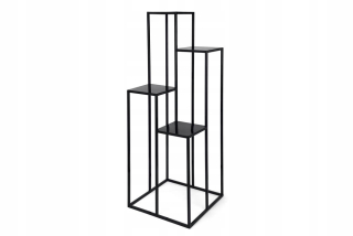 Stojan na kvety - Veľký kovový kvetinový model "3"