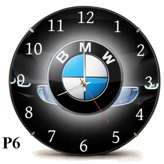 Hodiny - BIG 30cm hodiny BMW ideálny darček hit ventilátor