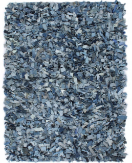 Kúpelňová predložka - Denimový koberec Shaggy 160x230 Denim Blue