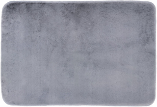 Kúpelňová predložka - Koberec kúpeľne Fluffy kožušina šedá 50x75