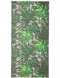 Kúpelňová predložka - Kúpeľňa koberec Mat Pvc Pvc 65x130 Monstera