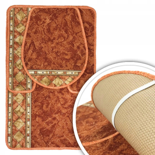 Koberce kúpeľne Non -Slip WC 3 PCS č. 100