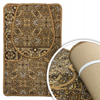 Koberce kúpeľne Non -Slip WC 3 PCS č. 107