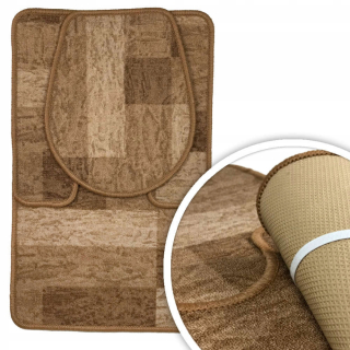 Koberce Kúpeľne Non -Slip WC 3 PCS č. 1610