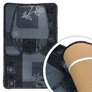 Koberce Kúpeľne Non -Slip WC 3 PCS č. 1220