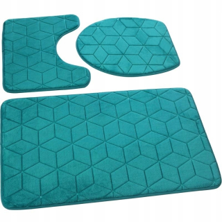 Kúpelňová predložka - Koberce kúpeľne Non -Slip Sea 3ch.