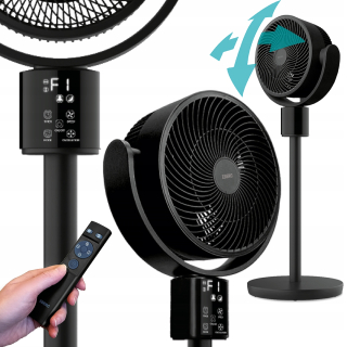 Bytový ventilátor - Podlahový ventilátor EBERG GOX čierny