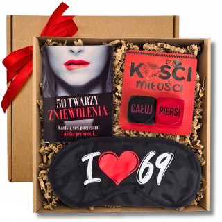 Gadget - EROTICKÝ VALENTÍNSKY SET - darček pre manžela, priateľa alebo jeho na Valentína