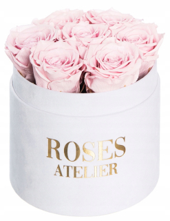 Kvetinová ozdoba - ETERNAL ROSES Flower Box 21 ruží od Roses Atelier
