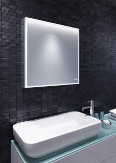 Zrkadlo - Exkluzívna zrkadlová skrinka osvetlená LED 60x60