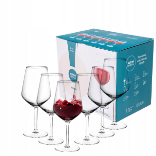 Poháre na červené víno Royal Leerdam Rubin transparent 530ml 6 ks.